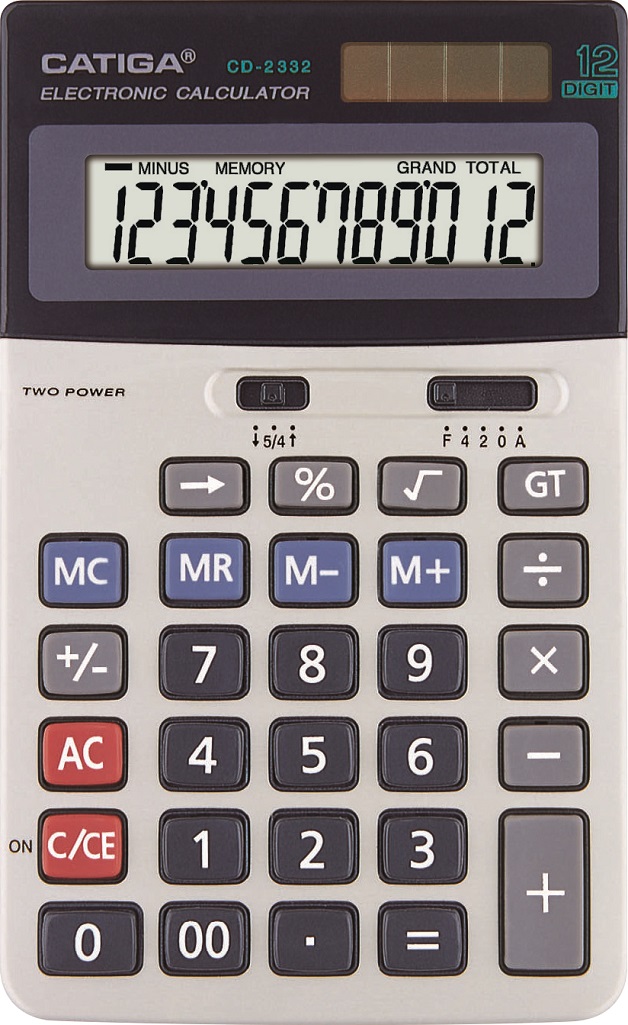 12 Digits Desktop Calculator