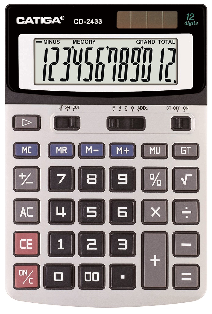  12 Digits Desktop Calculator