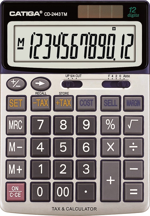 12 Digits Cost/Sell/Margin Calculator