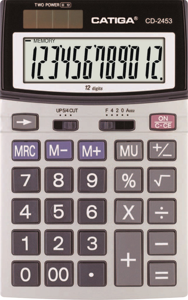 12 Digits Desktop Calculator