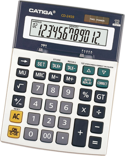  12 Digits Check & Correct Calculator