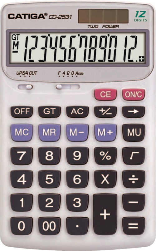  12 Digits Desktop Calculator