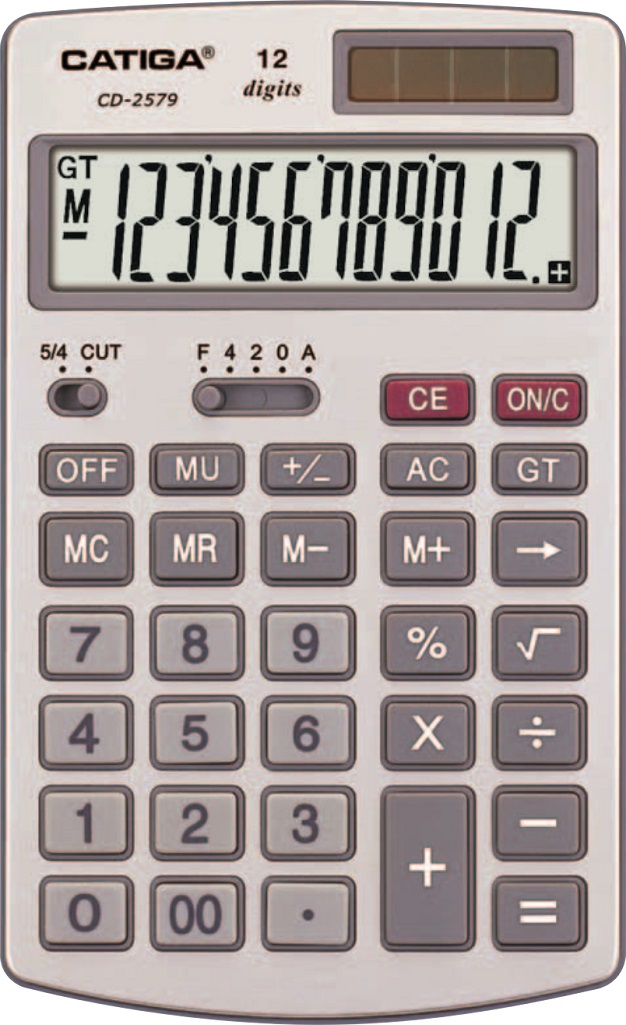 12 Digits Desktop Calculator