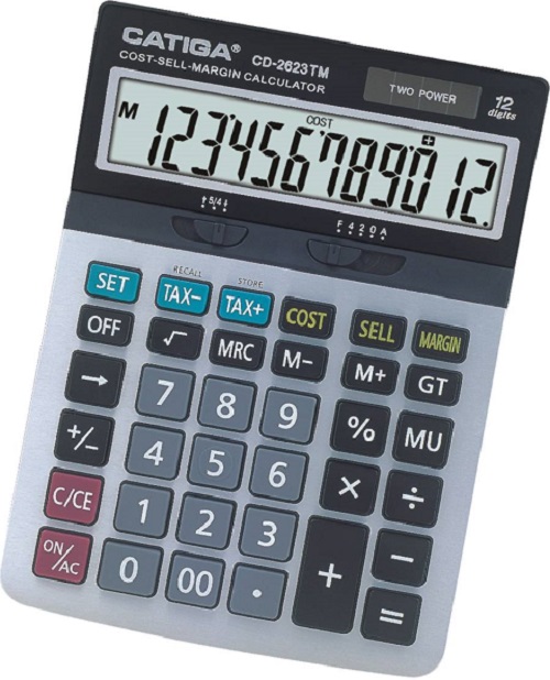  12 Digits Cost/Sell/Margin Calculator
