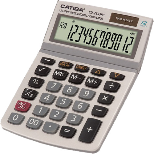 12 Digits Check & Correct Calculator