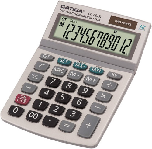  12 Digits Tax Function Calculator