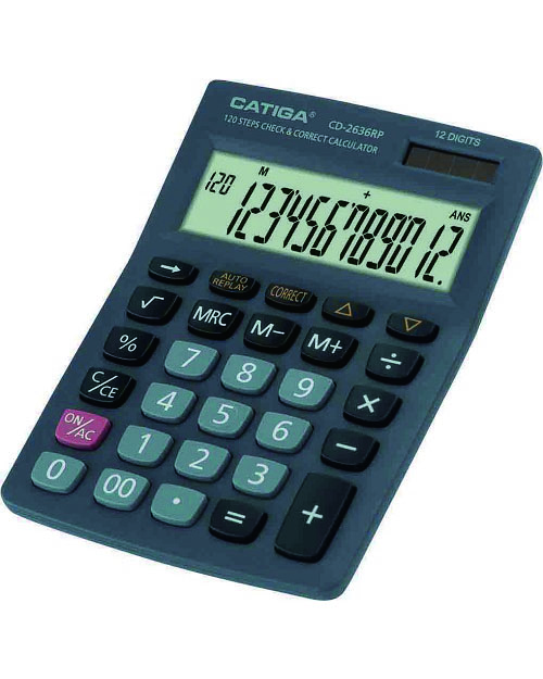 12 Digits Check & Correct Calculator