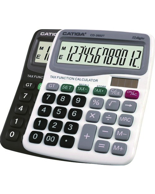12 Digits Tax Function Calculator