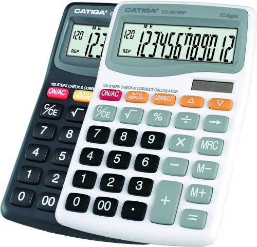 12 Digits Check & Correct Calculator