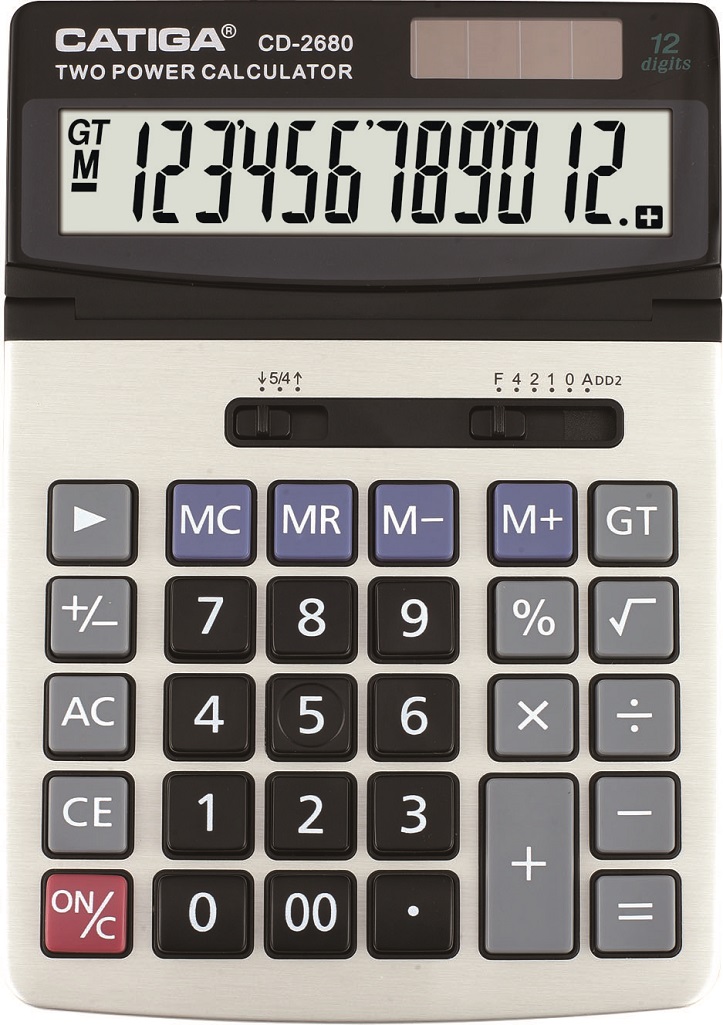 12 Digits Desktop Calculator