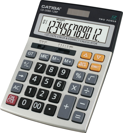 12 Digits Check & Correct Calculator