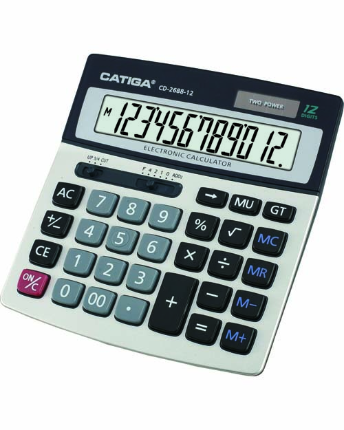 12 Digits Desktop Calculator