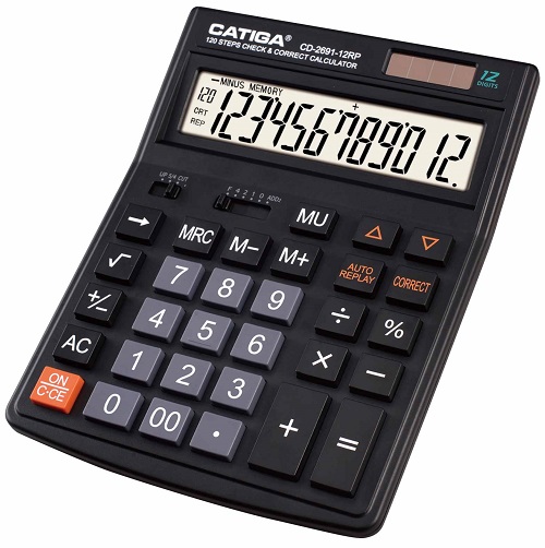 12 Digits Check & Correct Calculator