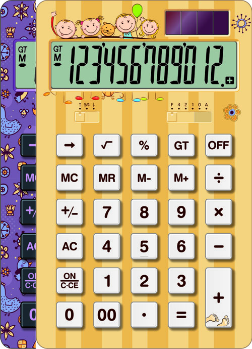 12 Digits Desktop Calculator