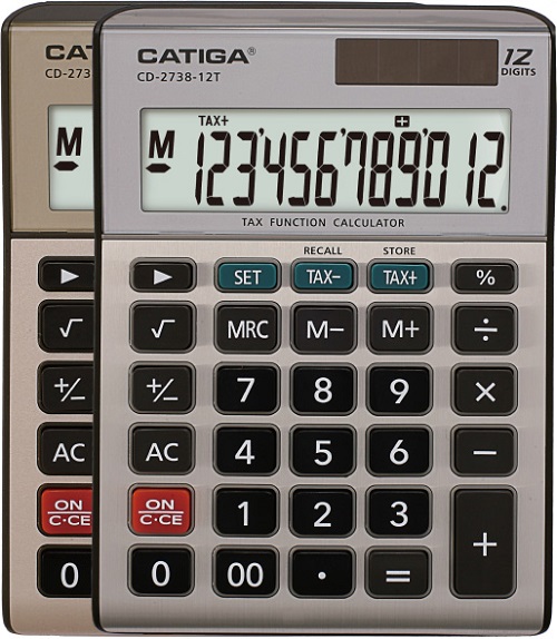 12 Digits Tax Function Calculator