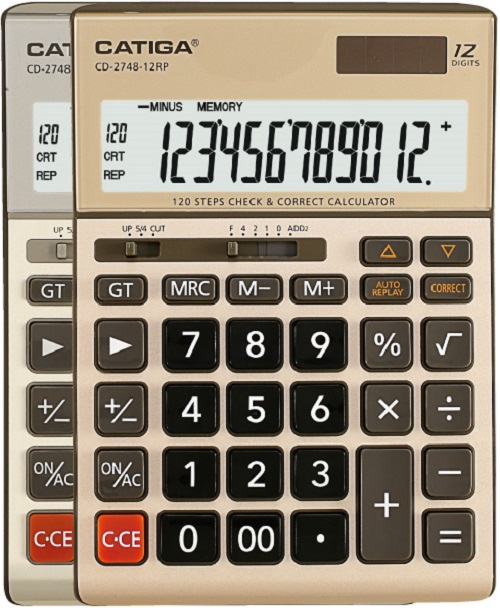 12 Digits Check & Correct Calculator