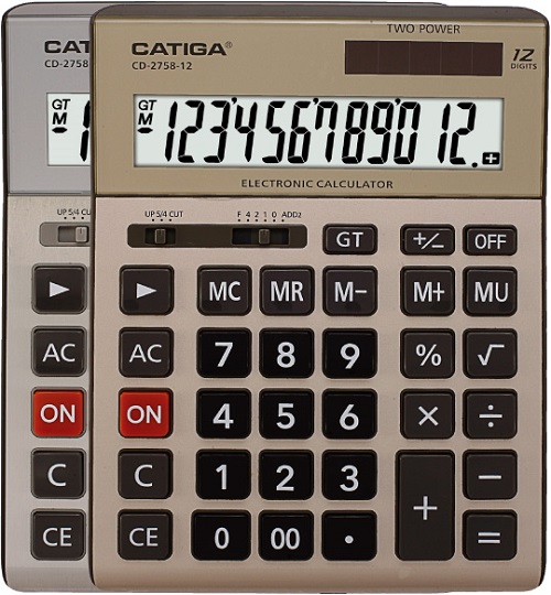 12 Digits Desktop Calculator