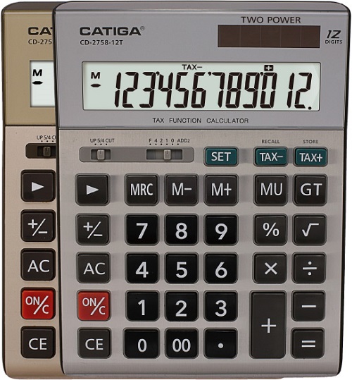 12 Digits Tax Function Calculator