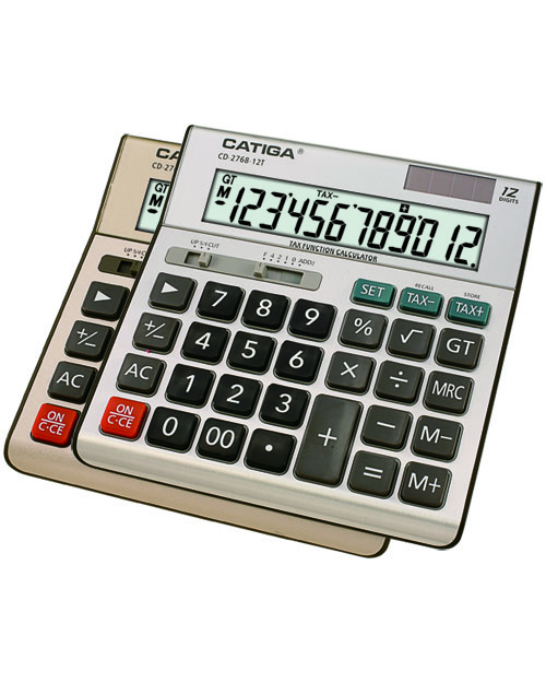 12 Digits Tax Function Calculator