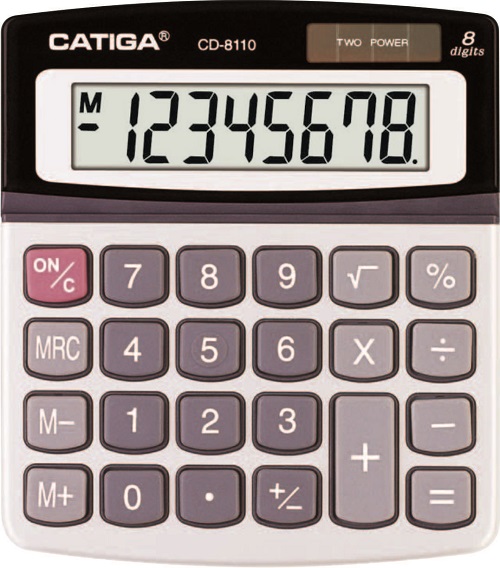 8 Digits Desktop Calculator