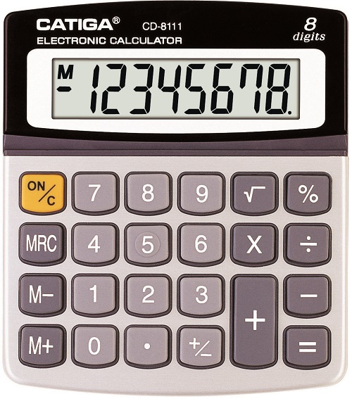  8 Digits Desktop Calculator