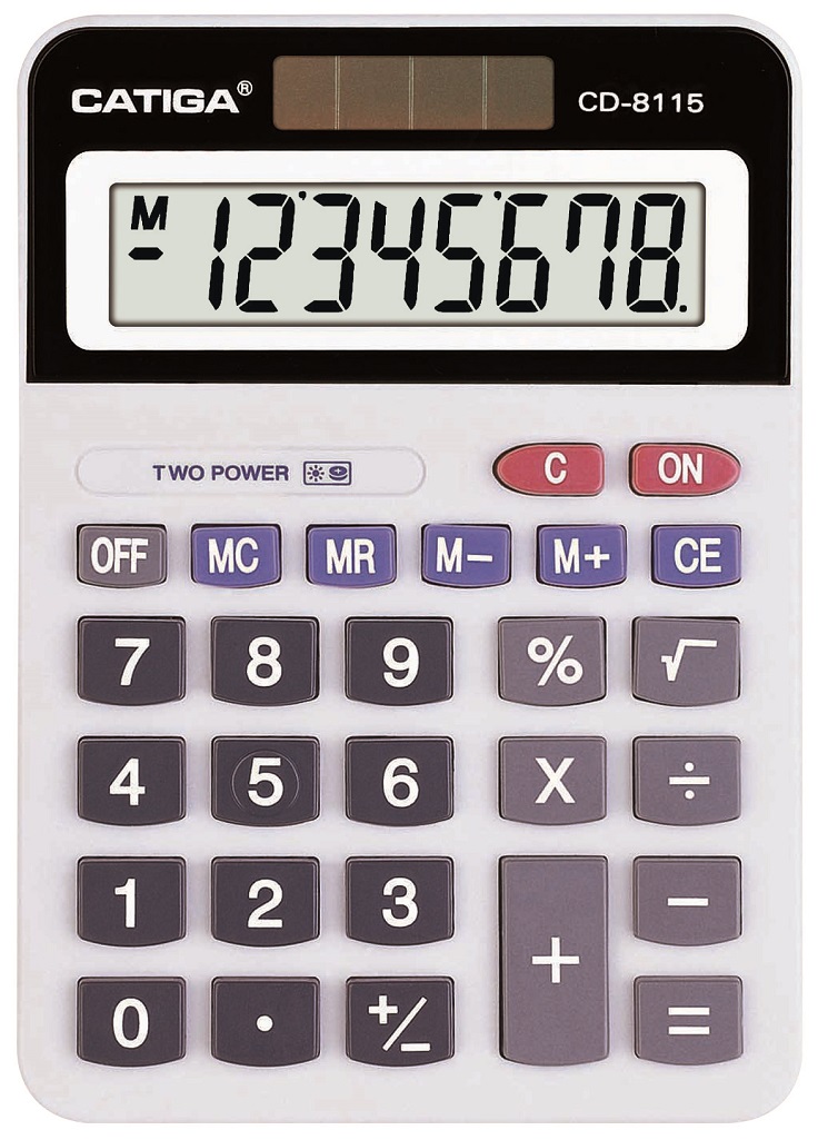 8 Digits Desktop Calculator