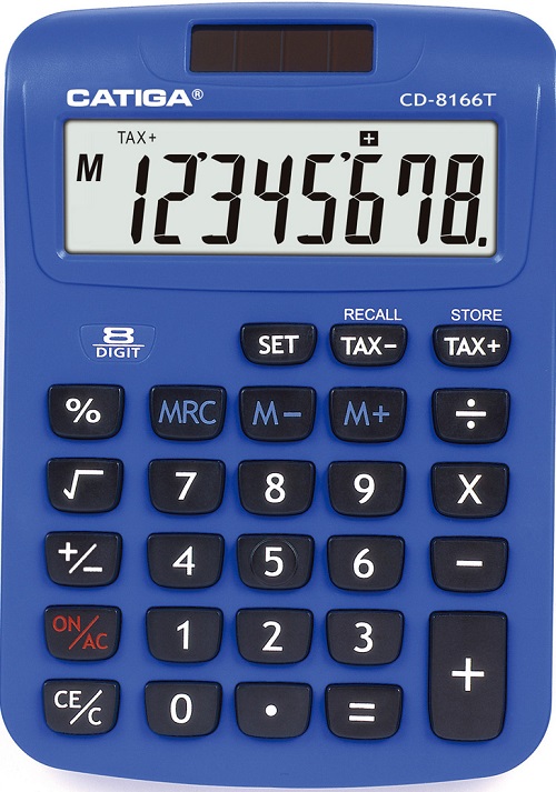 8 Digits Tax Function Calculator