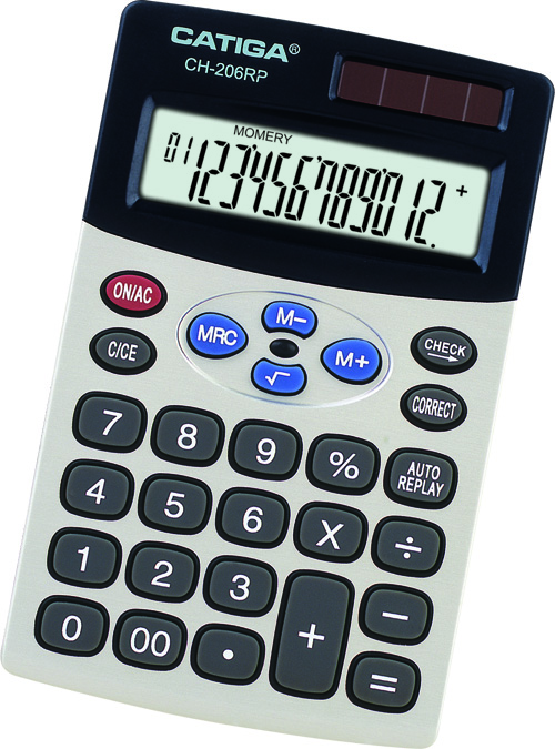 12 Digits Check & Correct Calculator