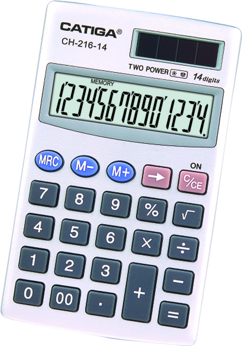 14 Digits handheld Calculator