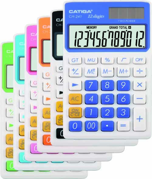 12 Digits handheld Calculator