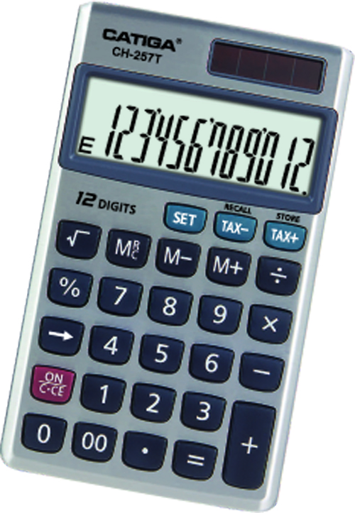 12 Digits Tax Function Calculator