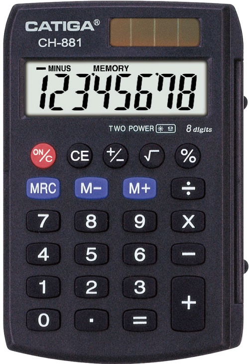 8 Digits Handheld Calculator