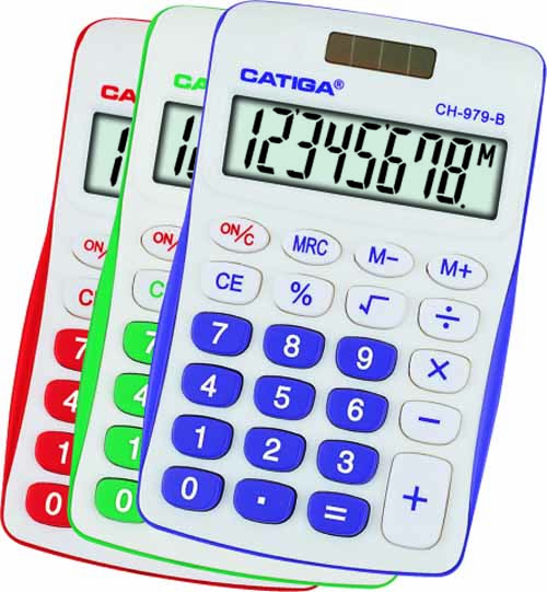 8 Digits Handheld Calculator