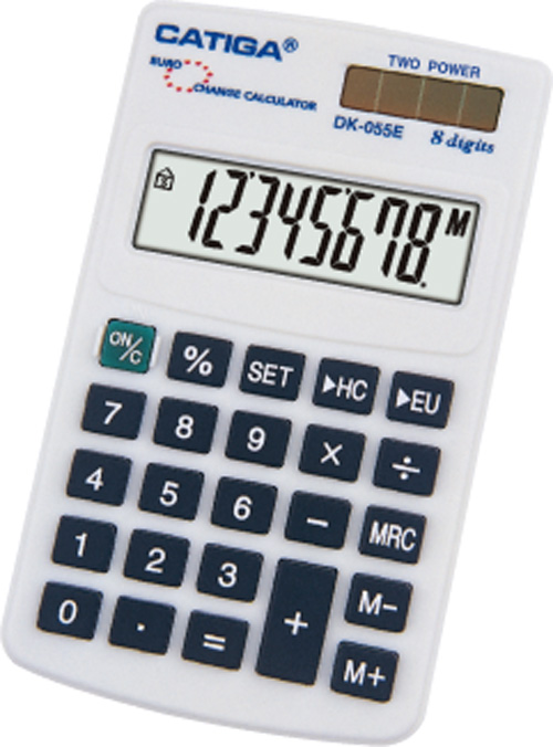 8 Digits Euro Exchange Calculator