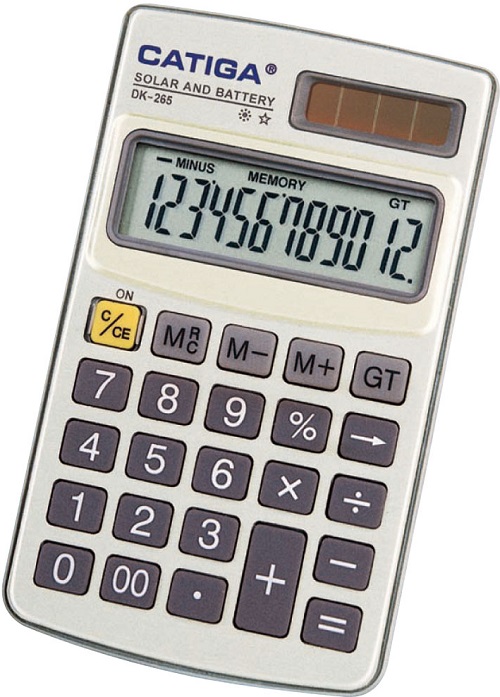 12 Digits handheld Calculator