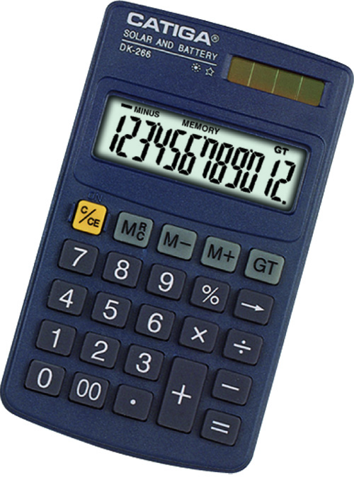 12 Digits handheld Calculator