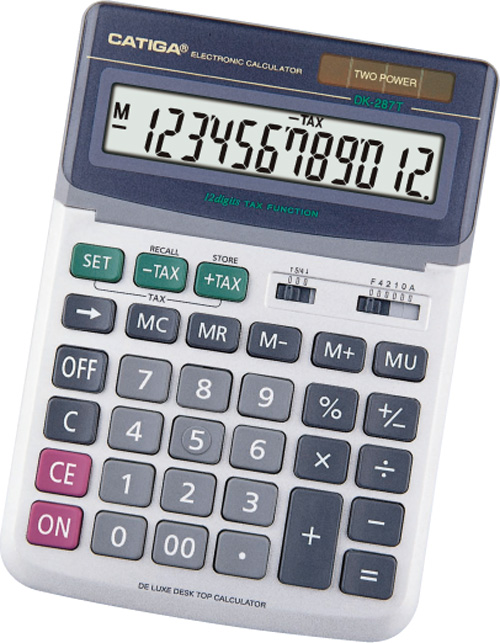 12 Digits Tax Function Calculator