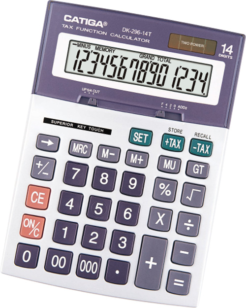 14 Digits Tax Function Calculator