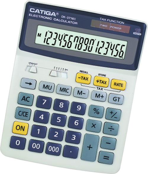 16 Digits Tax Function Calculator