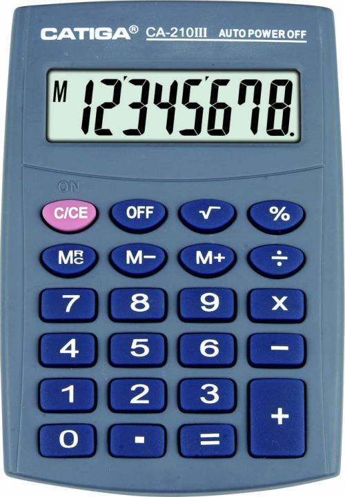 8 Digits Handheld Calculator